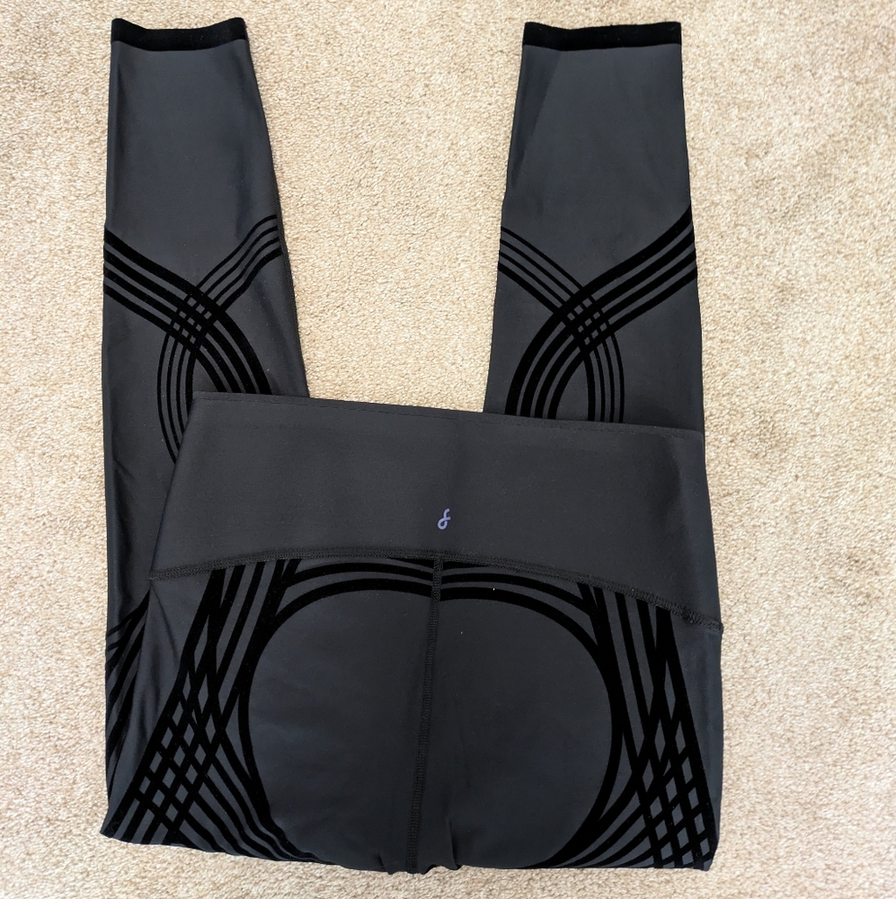 Fanka Black Reversible compression Leggings